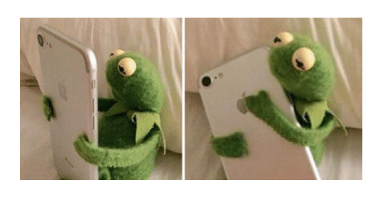 I was glued to my phone